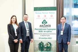 AKAMİB Moskova Mobilya Ticaret Heyeti