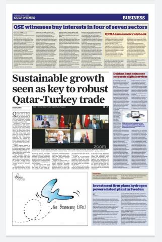 Türkiye İhracatçılar Meclisi Katar Umman Sanal Ticaret Heyeti 1-4 Şubat 2021